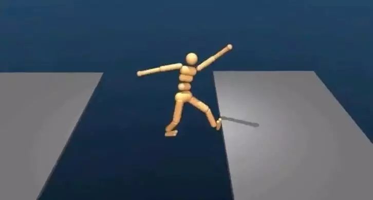 When AI began to learn parkour, a strange act was on the rise.